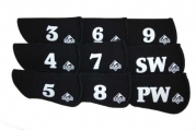 Iron Gloves 3-SW Neoprene Iron Covers (Black, Set of 9)