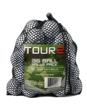 Taylormade Penta Recycled C Golf Balls in Mesh Bag (Pack of 36)