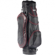 Wellzher Tomahawk Golf Cart Bag (Black/Red)