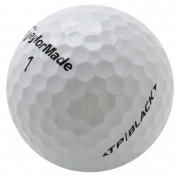 Taylormade TP Black B Grade Recycled Golf Balls (Value Pack of 36)