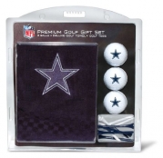 NFL Dallas Cowboys Embroidered Golf Towel (3 Golf Balls/12 Tee Gift Set)