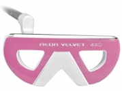 Intech Golf Neon Velvet Pink 440 Ladies Left Hand Putter