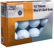 Titleist Pro V1x Mint Refinished Golf Ball, White