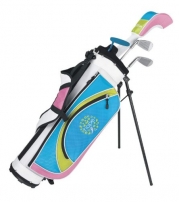 NEW Right Handed Girls Wilson Hope Junior Complete Golf Clubs Set w Golfing Bag