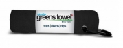 Microfiber Golf Greens Towel (Black)