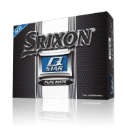 Srixon Q-Star Pure Men's Golf Ball (White, 12 pieces)