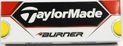 TaylorMade Burner Golf Ball (Pack of 12), Yellow