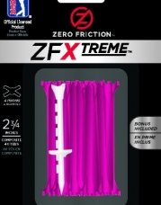 Zero Friction Xtreme 4-Prong Golf Tees (2-3/4 Inch, Magenta, Pack of 40)