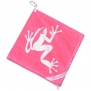 Frogger Amphibian Golf Towel (4 Colors Available) (Pink)