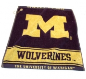 NCAA Michigan Woven Team Golf Towel