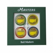 2014 Masters Golf Ball Markers 4-Pack Variety