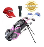 Paragon Golf Girls Golf Club Set, Pink, Ages 5-7 - Left Handed