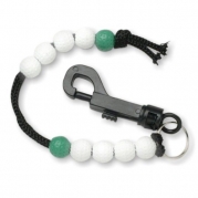JP Lann Golf Deluxe Bead Golf Score/Stroke Counter, Black/Green/White Beads, Standard