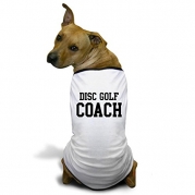 CafePress DISC GOLF Coach Dog T-Shirt - XL White