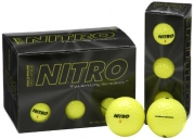 Nitro Maximum Distance Golf Ball (12-Pack), Yellow
