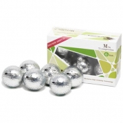 Chromax M1X Golf Balls (Pack of 6), Silver