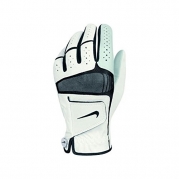 Nike Golf Men's Tech Xtreme IV Regular Left Hand Glove in White with Black Trim (Medium)