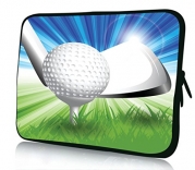 13 inch Rikki KnightTM golf tee with ball Design Laptop Sleeve
