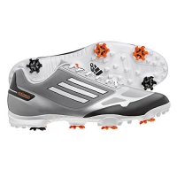 adidas Men's Adizero One Golf Shoe,Tech Grey Metallic/Zest/White,11.5 M US