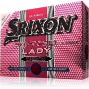 Srixon Women's Soft Feel Golf Ball (1-Dozen, Passion Pink)