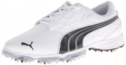PUMA Men's Biofusion Lite Golf Shoe,White/Black,11 M US