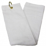 Tri-Fold Towel - White