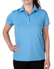 Puma Golf Women's Tech Polo - Azure Blue - XXL