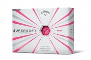 Callaway Supersoft 2015 Golf Balls, Pink