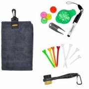 The Best Champ Golf Essentials Value Pack-107018754 - The Champ Golf Essentials Value Pack includes all the tools you need to take along for your golf game. It features an 18 x 16 towel with a plastic bag clip, three sizes of tees, a marking cup, a divot 