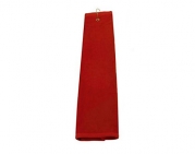 Tri-Fold Towel - Red
