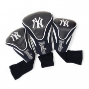 MLB New York Yankees Contour Head Cover (Pack of 3), Navy
