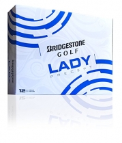Bridgestone Golf 2015 Lady Precept Golf Balls (Pack of 12), White