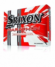 Srixon Marathon Golf Balls (12-Pack) White New Free Shipping
