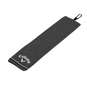Callaway Golf Microfibre Tri Fold Players Towel - Charcoal