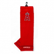 MLB Los Angeles Angels Embroidered Towel, red