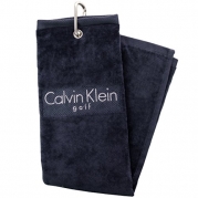 Calvin Klein Golf CK Tri Fold Golf Cart Bag Folded Towel - Admiral