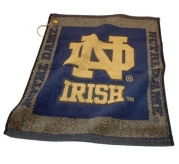 NCAA Notre Dame Woven Team Golf Towel