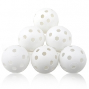 GOGO Wiffle Practice Golf Balls - 48 Pieces, White