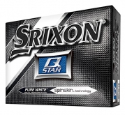 Srixon 2015 Q-Star Golf Ball (1 Dozen), Pure White