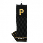 MLB Pittsburgh Pirates Embroidered Towel, Black