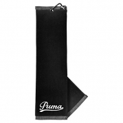 New Puma Golf- Tri-Fold Towel Black 052996