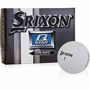 Srixon Men's Q-Star Golf Balls (1-Dozen), Pure White
