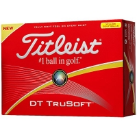 Titleist DT Solo Tru Soft Golf Ball Yellow