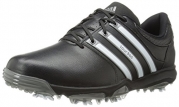 adidas Men's Tour360 X Cleated Golf Shoe,Black/Running White/Dark Silver,8.5 M US
