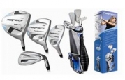 Affinity Aspect Ladies Right Hand Golf Club Set w/460CCDr+3WD+Hybrids+7, 8 & 9 Irons+SW & PW+Ladies Cart Bag+Putter; Regular or Petite Fast Shipping