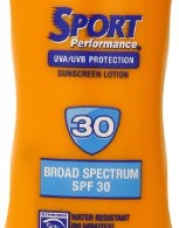 Banana Boat Sport Performance Sunscreen Lotion SPF 30, 8 Ounce