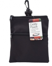 ProActive Zippered Caddy Pouch, Black