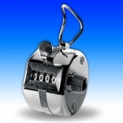 Hand Tally Counter, Metal Case
