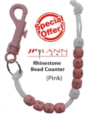Rhinestone Golf Bead Counter (PINK)