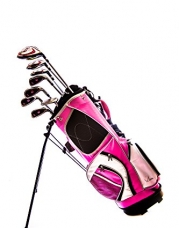 Sephlin - Lady Talia 8 Pcs Golf Club Set and Golf Bag Ages 10 - 13 Rh